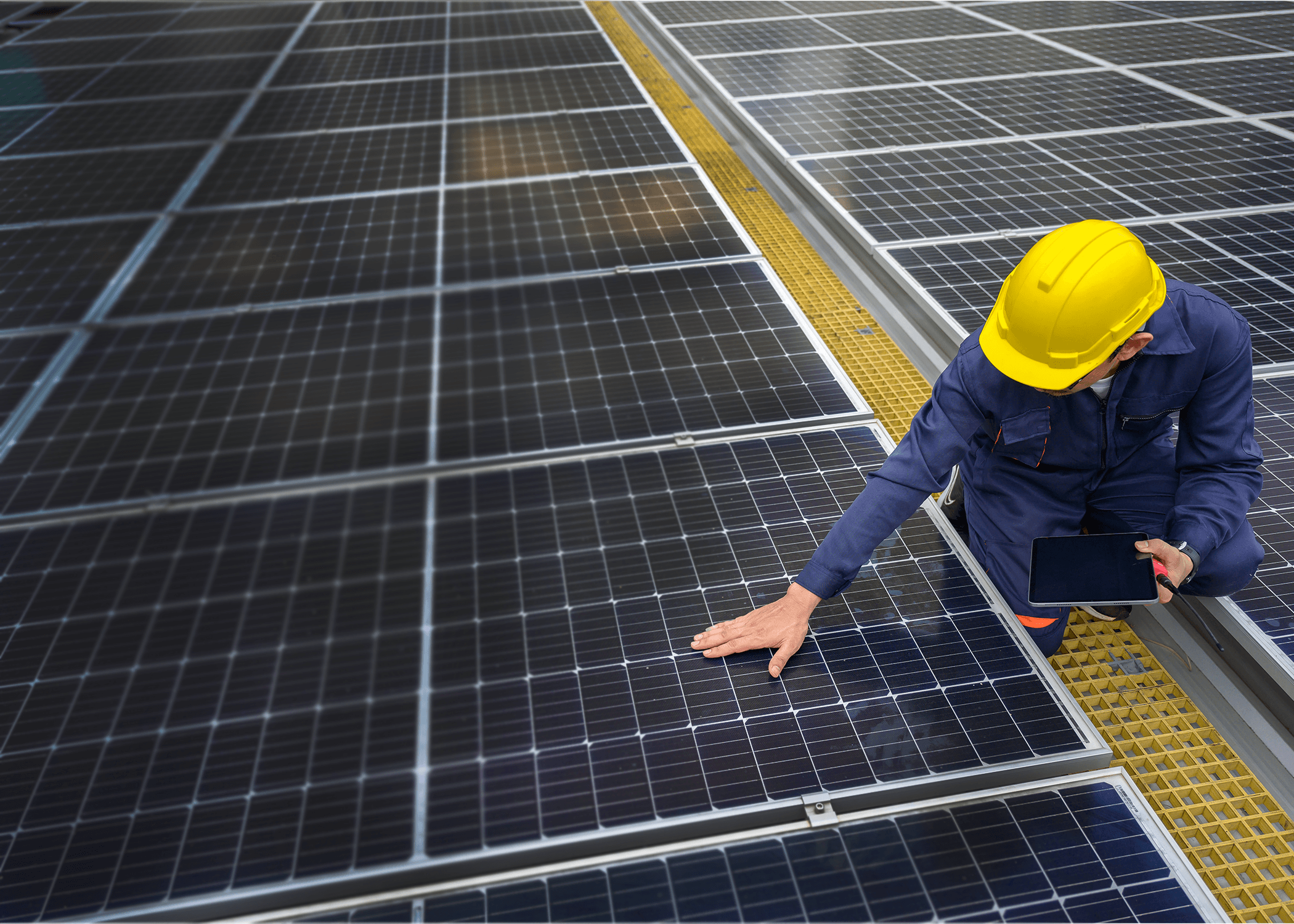 Solar energy header